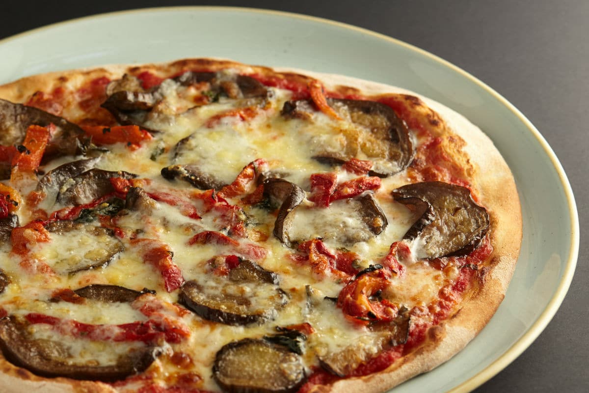 Melanzane pizza at 11 Inch Pizza