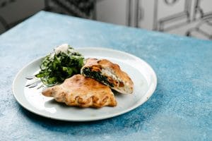 Calzone 2 - Mozzarella / Fresh Ricotta / Spinach / Roasted Pumpkin