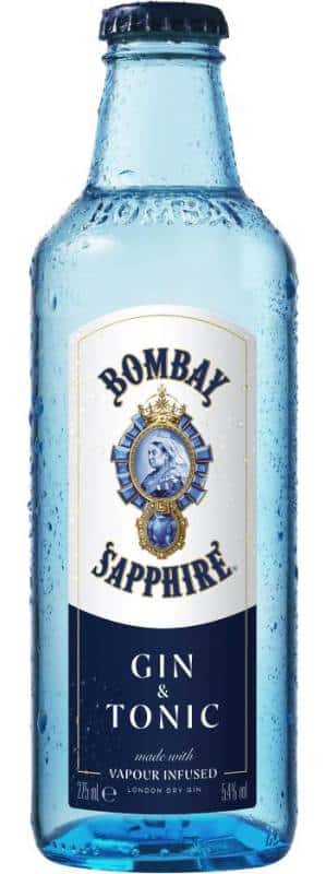 Bombay Sapphire Gin & Tonic - Bottle