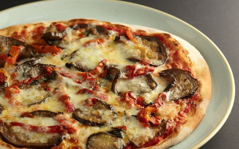 Melanzane pizza at 11 Inch Pizza