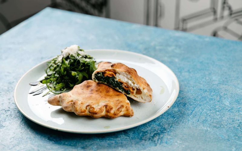 Calzone 2 - Mozzarella / Fresh Ricotta / Spinach / Roasted Pumpkin